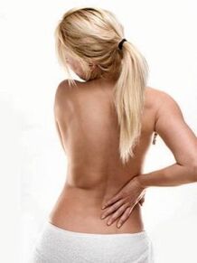 bolečine v hrbtu z osteohondrozo hrbtenice