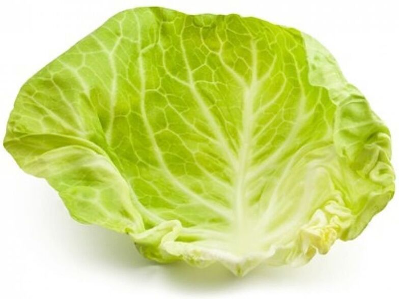 List zelja, pritrjen na vrat, bo pomagal lajšati bolečine zaradi osteohondroze.