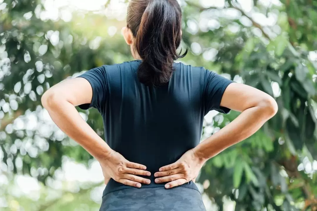 bolečine v spodnjem delu hrbta zaradi osteohondroze