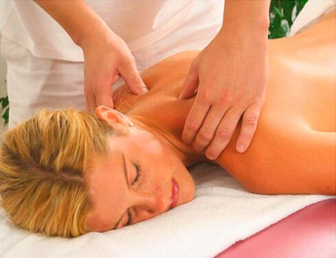 terapevtska masaža za osteohondrozo materničnega vratu